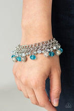 Load image into Gallery viewer, Party Spree Necklace and Party Planner Bracelet Blue
