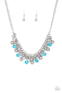 Party Spree Necklace and Party Planner Bracelet Blue